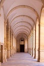 Arched hall - architectural detail.