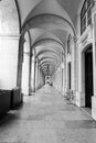 Arched hallway architecture
