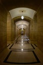 Arched hallway at the Manitoba Legislature