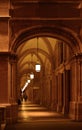 Arched historic passage in Vienna Royalty Free Stock Photo