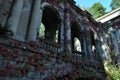 Arched passage in an old house Royalty Free Stock Photo