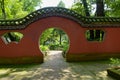 Arched passage of the temple Royalty Free Stock Photo