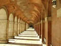 Arched passageway in Aranjuez Spain Royalty Free Stock Photo