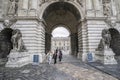 An Arched Passageway, The Buda Castle, Budapest