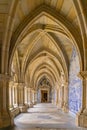 Arched passageway at the Porto Cathedral