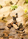 Arched Pebble Bridge Vertical with Background