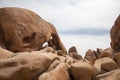 Arched Rock and Boulders Royalty Free Stock Photo