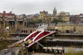 Steel arched bridges