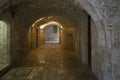 An Arched Passageway in Old Jerusalem, Israel Royalty Free Stock Photo