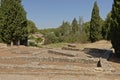 Ruins in nature of Italica, Roman city in the province of Hispania Baetica