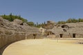 Roman amphitheatre at Italica, Roman city in the province of Hispania Baetica
