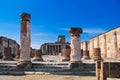 Archeological excavations of Pompeii, Italy Royalty Free Stock Photo