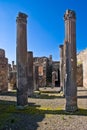 Archeological excavations of Pompeii, Italy Royalty Free Stock Photo