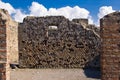 Archeological excavations of Pompeii, Italy Royalty Free Stock Photo