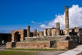 Archeological excavations of Pompeii, Italy Royalty Free Stock Photo