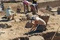 Archeological excavations in the Roman Sisapo City, La Bienvenida, Ciudad Real province, Spain