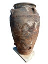 Archeological greek amphora Royalty Free Stock Photo