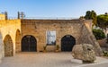 Archeological Museum Musee dÃ¢â¬â¢Archeologie at Bastion Saint-Andre boulevard in historic old town of Antibes city in France