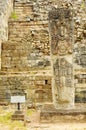Archeological park in Copan ruinas Royalty Free Stock Photo