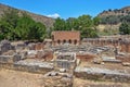 Ancient town Gortyna on Crete, Greece Royalty Free Stock Photo