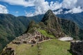 Archeological site of Machu Picchu ,Peru Royalty Free Stock Photo