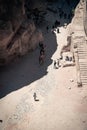 The archeological site of petra in Jordan