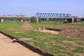 Archeologists working near river ijssel deventer