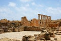 Archeology area near Paphos - Cyprus Royalty Free Stock Photo