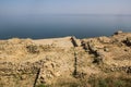 The archeology excavations on the Taman peninsula Tmutarakan on the coast of black sea Royalty Free Stock Photo