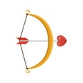 Archer weapon with heart symbol