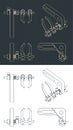 Archery arrow rests compound bow shelf blueprints