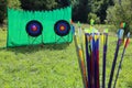 Archery arrows Royalty Free Stock Photo