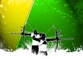 Archery background Royalty Free Stock Photo