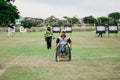 Archery branch training for NPC athletes National Paralympic Committee Yogyakarta special region to prepare for the XX-2020