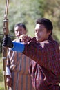 Archery, Bumthang Valley, Royalty Free Stock Photo