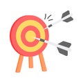 Archery target for precision and skill based shooting competitions