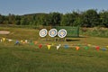 Archery targets Royalty Free Stock Photo