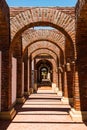 Arches at the Adobe Guadalupe Winery in Ensenada, Mexico