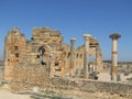 Arches of the Basilica, Volubilis Royalty Free Stock Photo