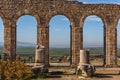 Arches of the Basilica, Volubilis Royalty Free Stock Photo