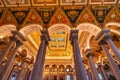 Arches Columns Ceiling Library of Congress Washington DC