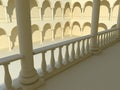 Arches and columns Royalty Free Stock Photo