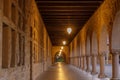 Arches and Columns Walkway in the Main Quad at Stanford University