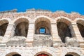 Arches external facade amphitheater Verona Royalty Free Stock Photo