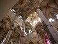 Arches inside Church Of Our Lady in Trier, Germany Royalty Free Stock Photo