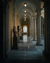 Arches inside the Walters Art Museum, Baltimore, Maryland Royalty Free Stock Photo