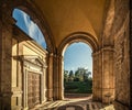 Arches in Montecatini Terme Royalty Free Stock Photo
