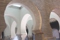 Ancient archictecture in Mezquita Mosque,Toledo, Castilla la Mancha, Spain Royalty Free Stock Photo