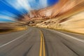 Arches National Park blur Royalty Free Stock Photo