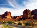 Arches National Park, Desert Landscape, Utah Royalty Free Stock Photo